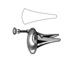 Voltolini (Duplay) Nasal Specula, Small