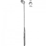 8mm Laryngeal Mirror Regular Chromeback with Stainless Steel Handle #000