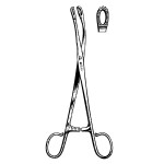 Blohmke Tonsil Forceps, Horizontally Serrated, Fenestrated, 3x4 Teeth, 8