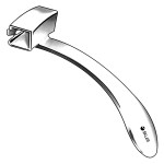 Davis-Meyer Tongue Depressor, Palate Blade For Toothless Patients, Each Sold Separately