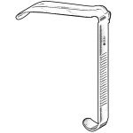 Davis-Boyle Mouth Gag Blade #3, 25mm x 75mm with Suction Tube