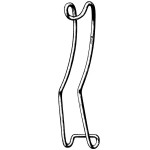 Sternberg Lip and Cheek Retractor, Double-Ended, 4-3/4