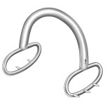 Logan Lip Traction Bow for Cleft Palate Surgery, 1-3/8
