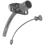 Jackson Improved Tracheostomy Tube #8 Stainless Steel with 15mm Adapter