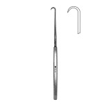 Iterson Hook, Smooth Handle, Sharp Tip, 6-3/4