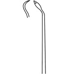 Micro Laryngeal Needle 9-1/2