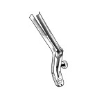 Papavero-Caspar Specula for Trans-Sphenoidal Hypophysectomy 80mm x 11mm