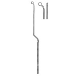 Nicola Pituitary Curette, Right Side Cutting, Flexible, 6.5mm Diameter Tip, 8-3/4