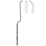 Nicola Pituitary Curette, Curved, 8-1/2