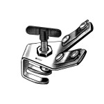 Fixation Base for 2 Flexible Arms for Yasargil Leyla Retractor Systems