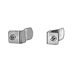 Millin Lateral Retractor Blades, 25mm x 80mm Pair