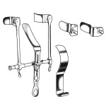 Thomson-Walker Bladder Retractor Complete with 2 Pairs of Lateral Blades, 1 Central Blade and 1 Retractor
