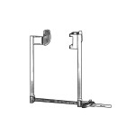 Hryntschak Retractor Frame with Mounted Lateral Blades. For use with Hryntschak Retractor 85-1960