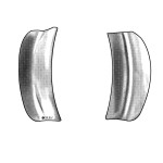 Legueu Lateral Blade, 30mm x 63mm, Pair