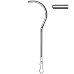 Guyon Urethral Sound without Thread, 11 French, 10-1/4