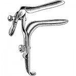 Freeway Graves Vaginal Speculum, Open Side 90° Angle, 4