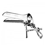 Cusco Vaginal Speculum, Central Screw, Small, 3