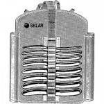 Hegar Uterine Dilators Set of 8 With Khaki Roll - Set of 8