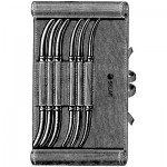 Hank Uterine Dilators Double End Set of 6 With Khaki Roll - Set of 6