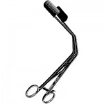 Sklar Black Lateral Vaginal Retractor Ratchet Handle. Blades Fit Inside Vaginal Speculum. - Each Sold Separately