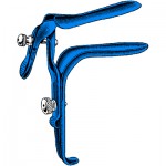 Sklar Blue Freeway Graves Vaginal Speculum 90° Angle Open Side, 4