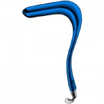 Sklar Blue Sims Vaginal Retractor,Single End, Medium without Loop