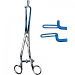 Sklar Blue Kogan Endocervical Speculum Wide With Gauge and Screws - Each Sold Separately