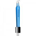 0.5mm Bipolar Mcpherson Forceps Curved