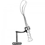Bill Traction Handle For Use On Standard Obstetrical Forceps