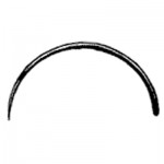 Size 1 Fistula Needle 1/2 Circle, Cutting Edge - Pack of 12