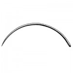 #1 Mayo Intestinal Needle 3/8 Circle, Taper Point - Pack of 12