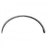 #7 Mayo Cat Gut Needle 1/2 Circle, Taper Point - Pack of 12
