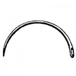 #5 Martin's Uterine Needle 1/2 Circle, Cutting Edge - Pack of 12