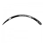 #4 Eye Needle 3/8 Circle, Cutting Edge - Pack of 12
