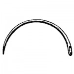#3 Lane Cleft Palate Needle 1/2 Circle, Cutting Edge - Pack of 12