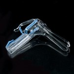 Small SklarSpec Disposable Graves Vaginal Specula Non-Sterile, Blue, Light Source Style, Compatible with Welch Allyn 78810