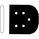 SklarTip 25mm x 25mm x 3mm (1
