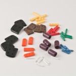 SklarTip Vented Tip Protectors, Assorted Sizes and Colors, Pack of 100