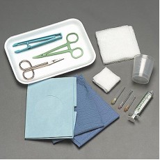 <p>Minor Laceration Tray