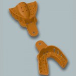 Impression Trays #2 Upper, Orange - Pack of 50