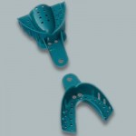 Impression Trays #4 Lower, Green - Pack of 50