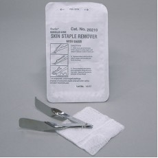 <p>Skin Staple Remover Trays <strong>(Case of 48)</strong></p><ul><li>Staple Remover, Metal</li><li>Gauze, 3