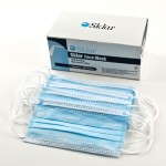 Procedure Face Masks Non-Sterile, Mask Ear loop, Blue - Box of 50