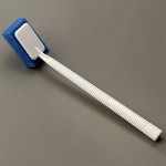 Angled Sponge Sticks Sterile. 50 pieces per pack. 2 packs per case. 100 pieces per case. - Case of 100