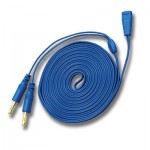12' Bipolar Forceps Cord Single Use, Sterile, Flying Lead - Case of 50