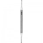 Curette Excavator #58-1-2, Double Ended with Hole, 5-1/2