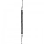 Curette Excavator #58-1-3, Double Ended with Hole, 5-1/2