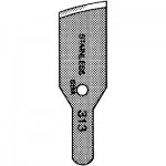 Specialty Scalpel Blades #313 Non-Sterile Curved Edge - Box of 12