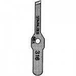 Specialty Scalpel Blades #316 Non-Sterile Straight Edge - Box of 12