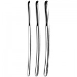 Hegar Uterine Dilators (Set of 6) Double Ended, Sizes included in set are 3/4, 5/6, 7/8, 9/10, 11/12 and 13/14, Comes in zipper case.